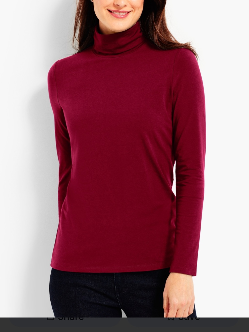 The Limited Women's Burgundy Cowl Neck Sweater